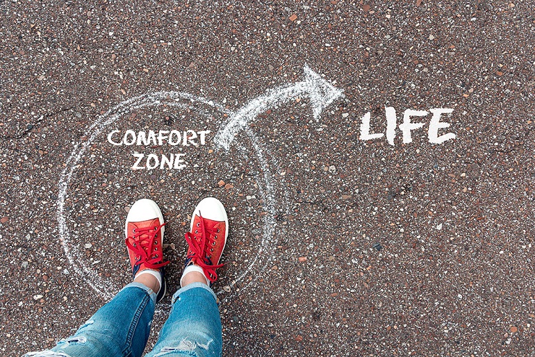 5 Easy ways to get out of your Comfort Zone