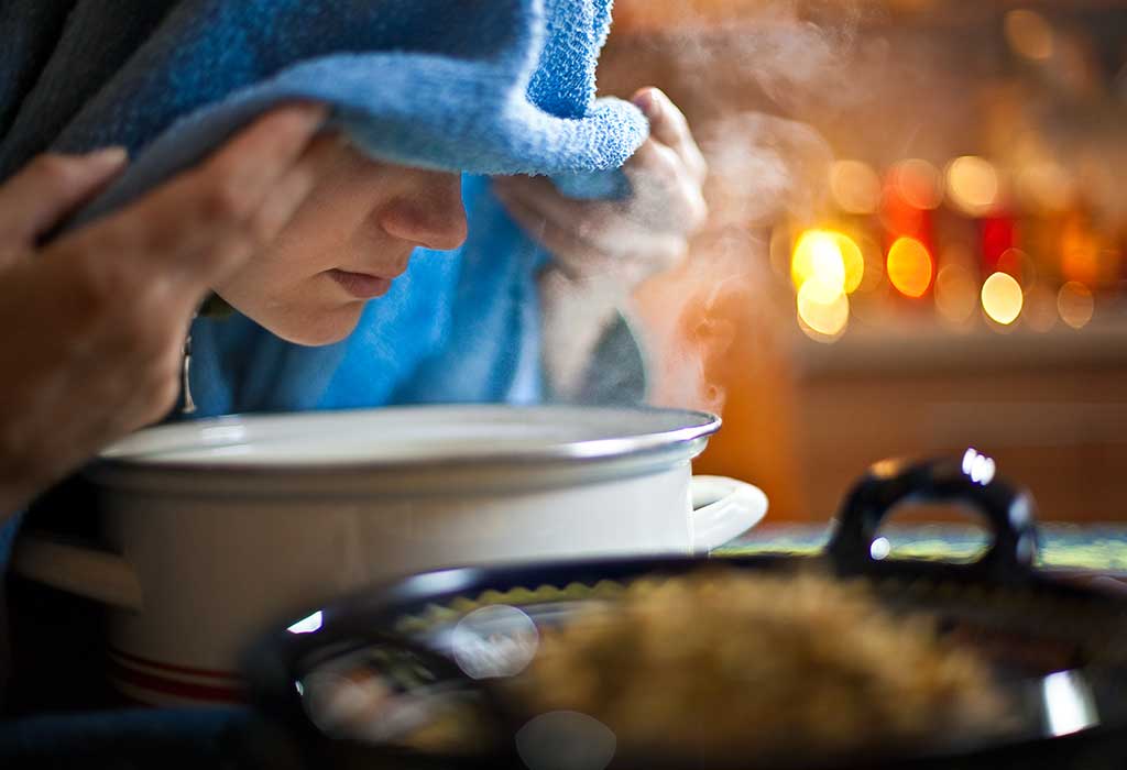 How to do Steam Inhalation for Cold, Cough, and Flu?